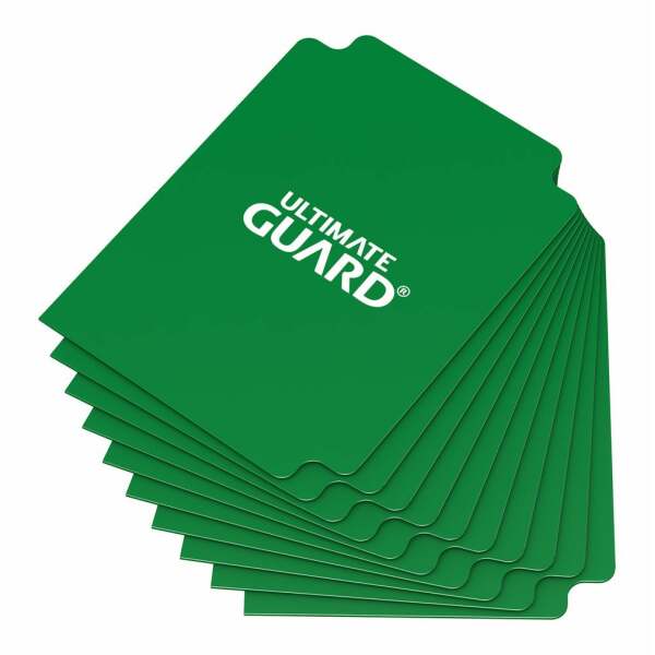 Ultimate Guard Card Dividers Tarjetas Separadoras para Cartas Tamaño Estándar Verde (10) - Collector4U