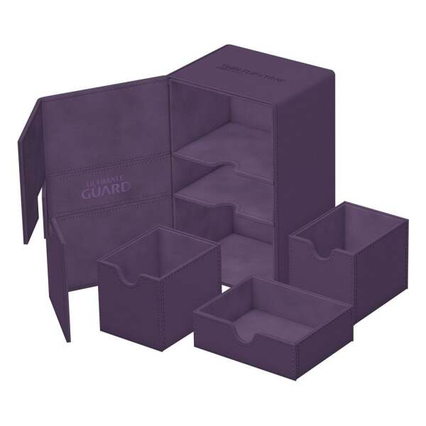 Ultimate Guard Twin Flip`n`Tray 160+ XenoSkin Monocolor Violeta - Collector4U