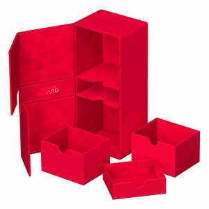 Ultimate Guard Twin Flip`n`Tray 266+ Xenoskin Rojo - Collector4U