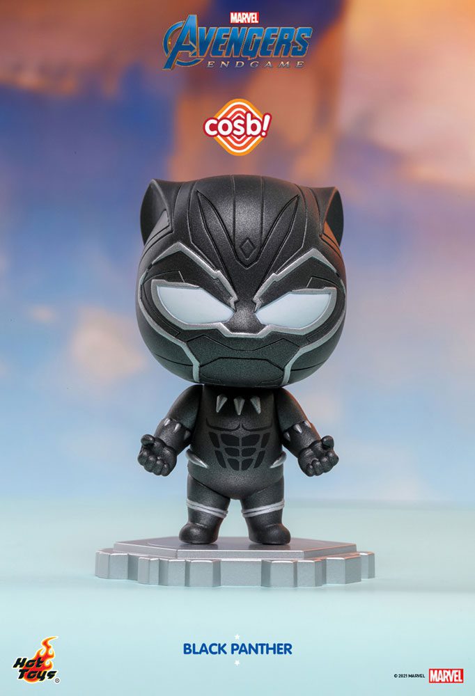 Vengadores: Endgame Minifigura Cosbi Black Panther 8 cm