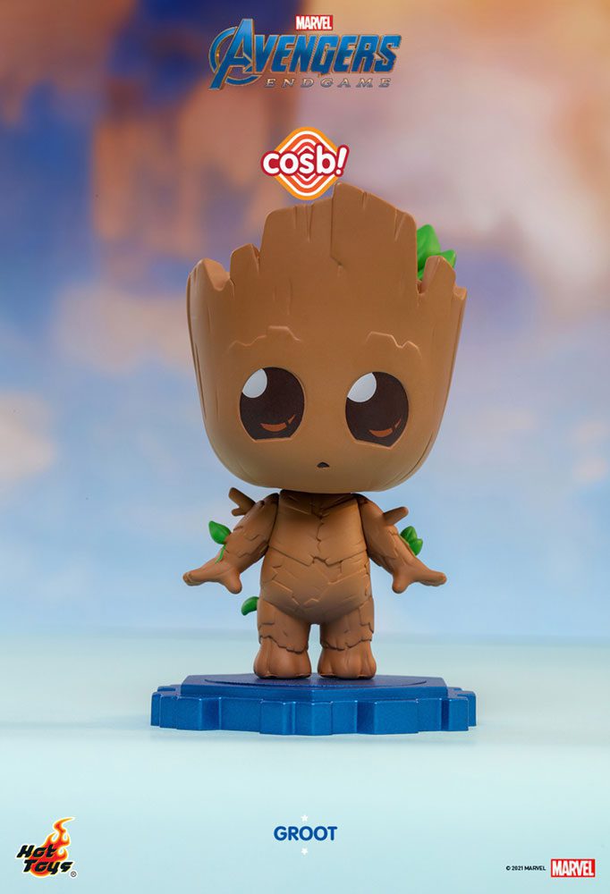 Vengadores: Endgame Minifigura Cosbi Groot 8 cm