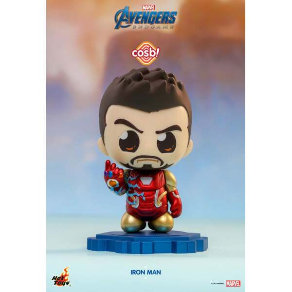 Vengadores: Endgame Minifigura Cosbi Iron Man Mark 85 (Battle) 8 cm - Collector4U.com