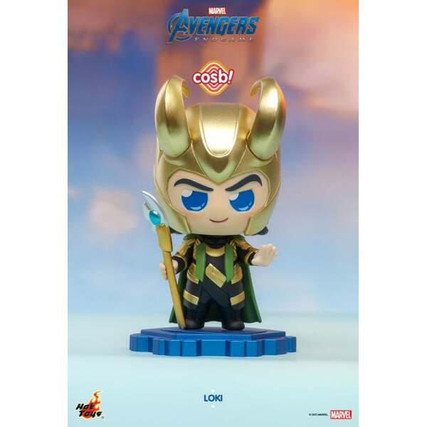 Vengadores: Endgame Minifigura Cosbi Loki 8 cm - Collector4U.com