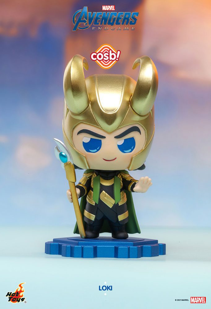 Vengadores: Endgame Minifigura Cosbi Loki 8 cm