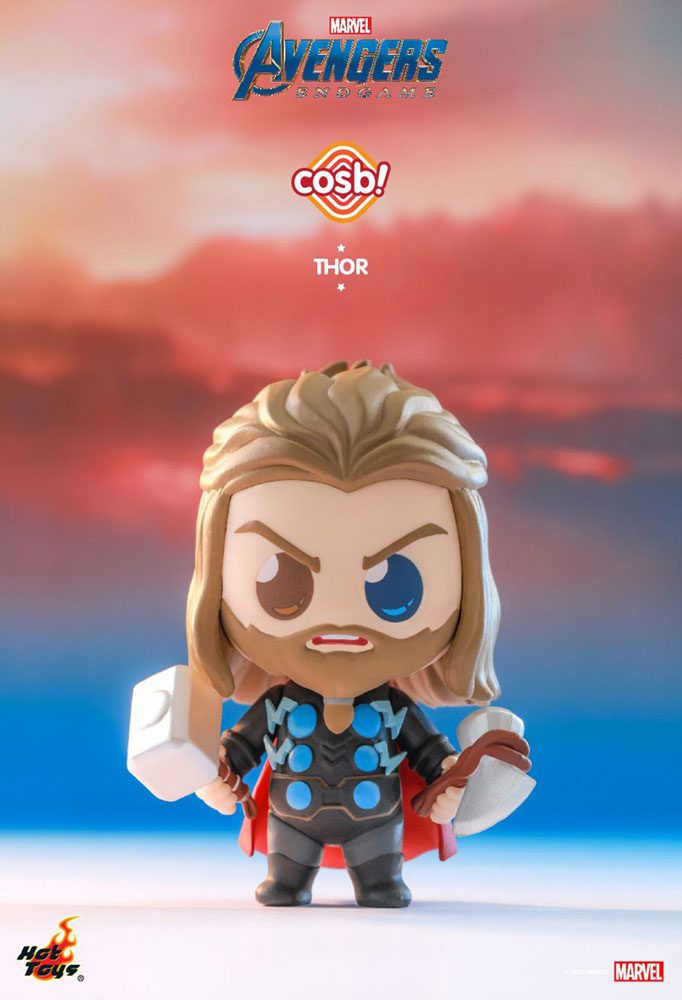 Vengadores: Endgame Minifigura Cosbi Thor 8 cm