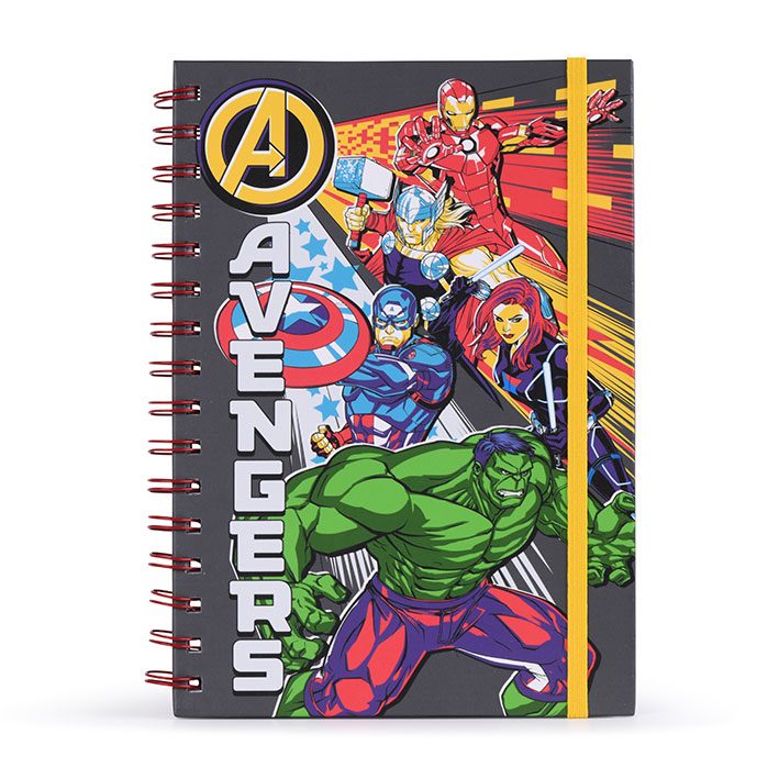 Vengadores Libreta A5 Wiro Burst Caja (10)