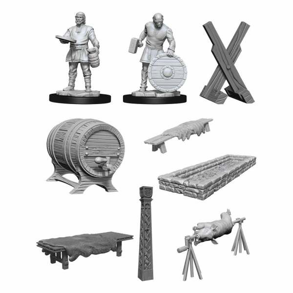 WizKids Deep Cuts Miniaturas sin pintar Vikings - Collector4U