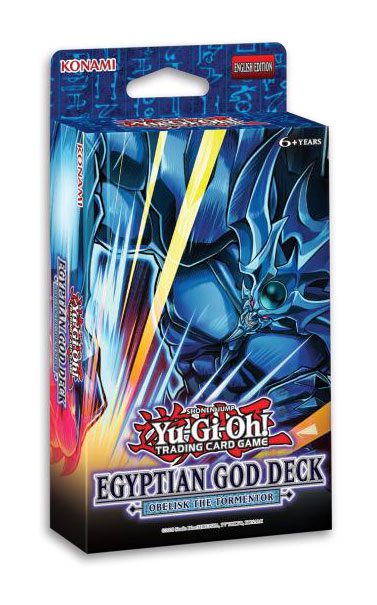 Yu-Gi-Oh! Display Egyptian God Deck: Obelisk the Tormentor (8) *INGLÉS*