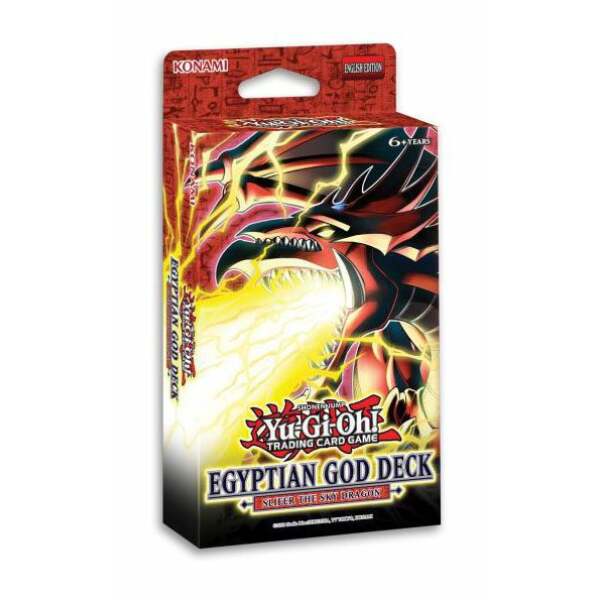 Yu-Gi-Oh! Display Egyptian God Deck: Slifer the Sky Dragon (8) *INGLÉS* - Collector4U