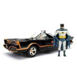 Batman Vehículo 1/24 1966 Classic TV Series Batmobile con Figura - Collector4U.com