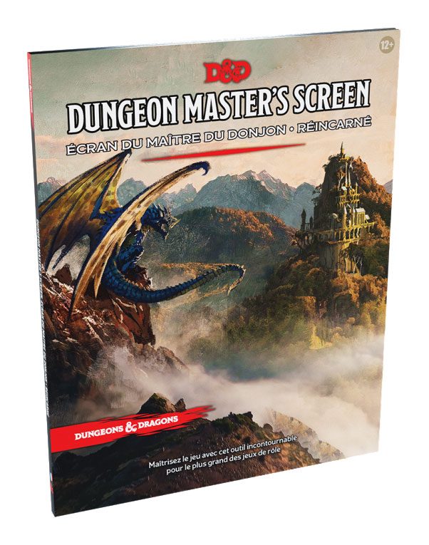 Dungeons & Dragons RPG Écran du Maître Du Donjon - Réincarné francés - Collector4U