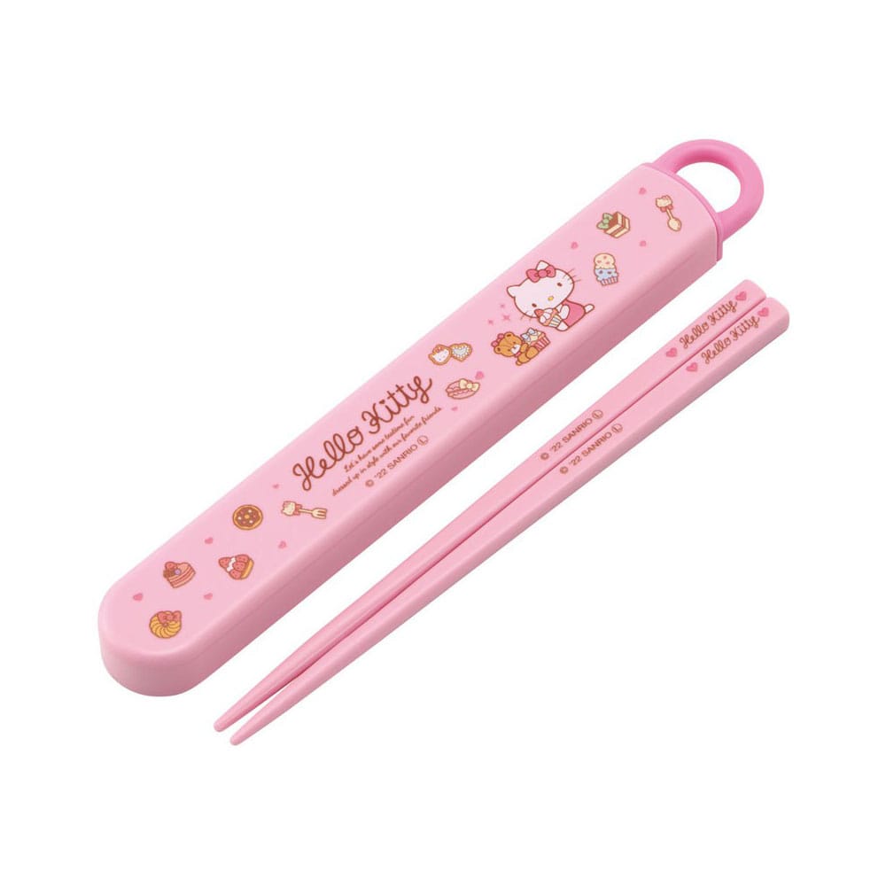 Hello Kitty Palillos con caja Sweety pink 16 cm - Collector4U