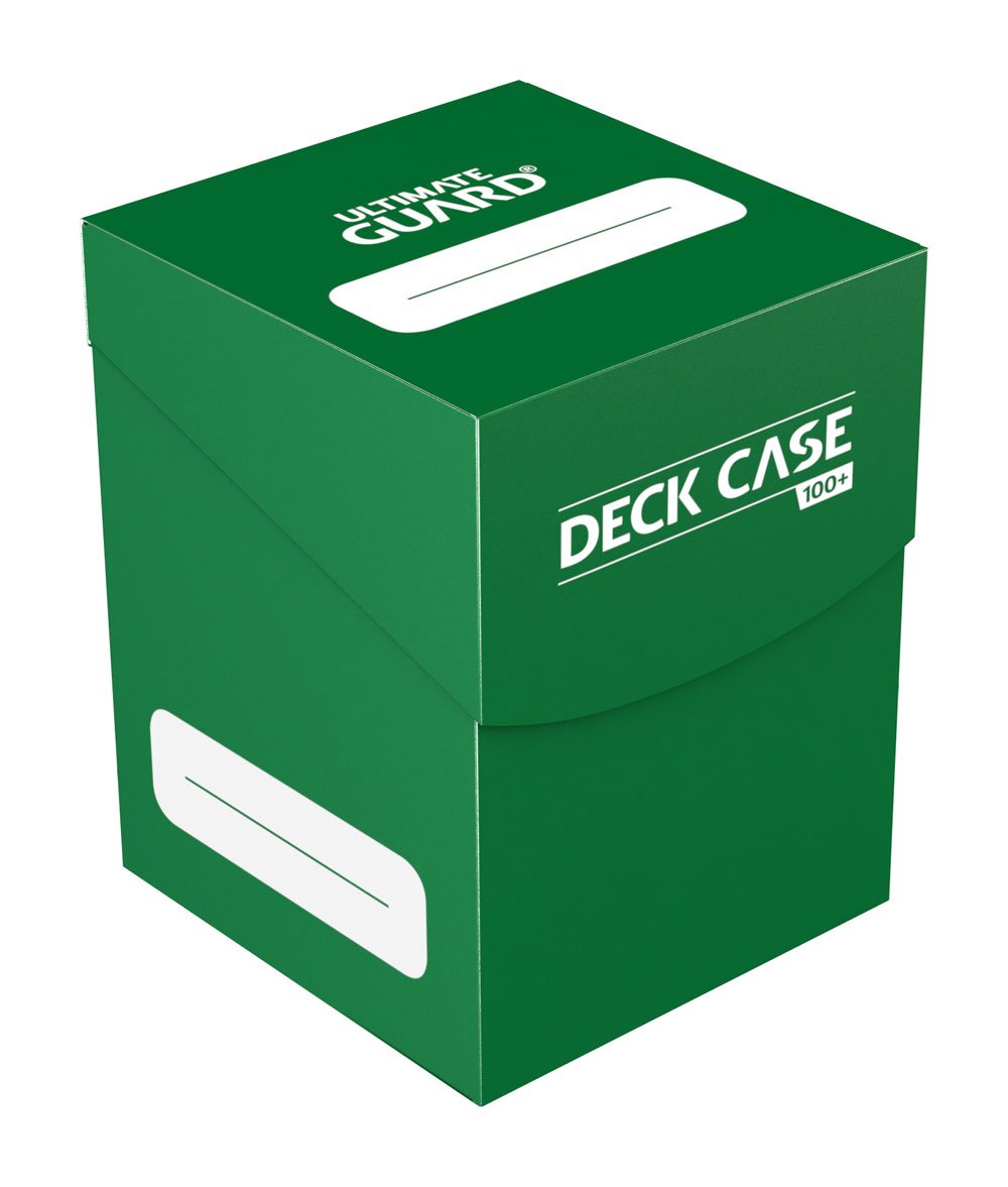 Ultimate Guard Deck Case 100+ Caja de Cartas Tamaño Estándar Verde - Collector4U