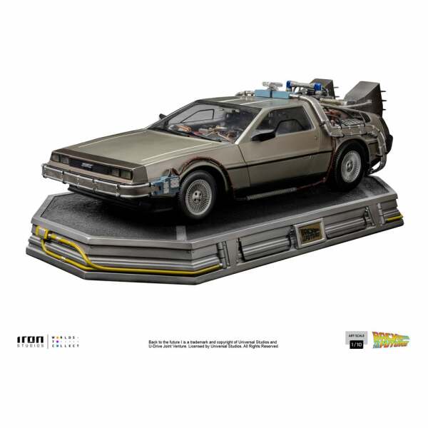 Regreso al Futuro Estatua 1/10 Art Scale DeLorean 23 cm