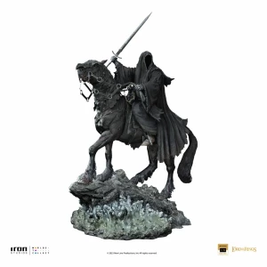 El Señor de los Anillos Estatua 1/10 Deluxe Art Scale Nazgul on Horse 42 cm