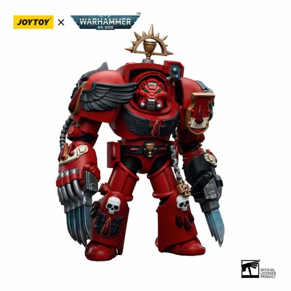 Warhammer 40k Figura 1/18 Blood Angels Assault Terminators Brother Tyborel 12 cm