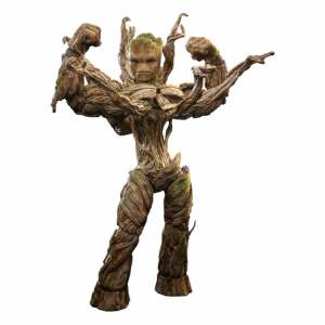 Guardianes de la Galaxia vol. 3 Figura Movie Masterpiece 1/6 Groot (Deluxe Version) 32 cm