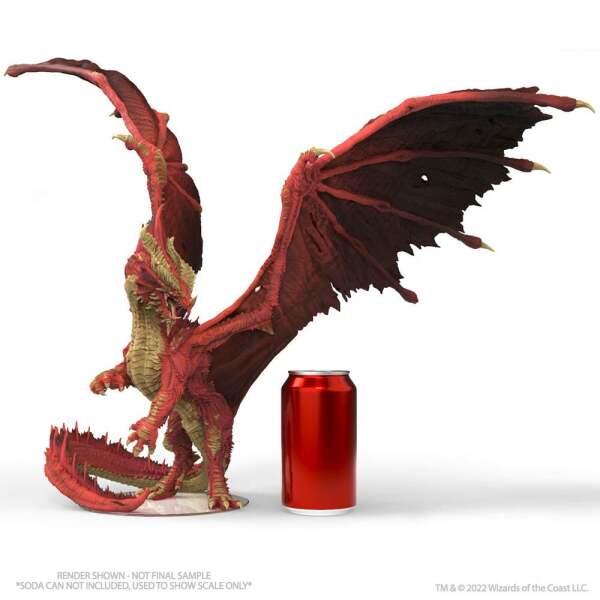 D&D Icons of the Realms Estatua Balagos, Ancient Red Dragon 46 cm