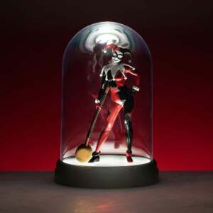 DC Comics Lámpara Bell Jar Harley Quinn 20 cm