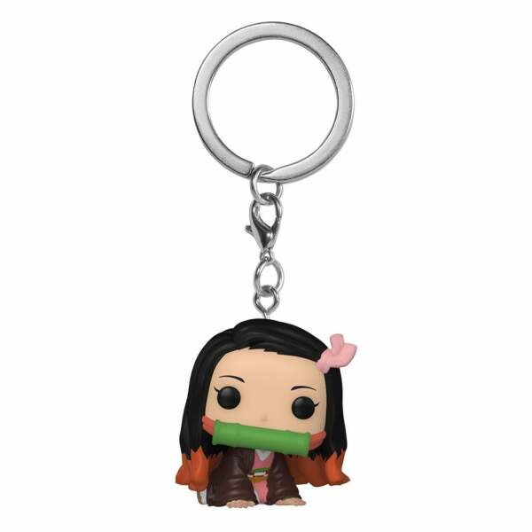 Demon Slayer Llaveros Pocket POP! Vinyl Nezuko 4 cm Expositor (12)