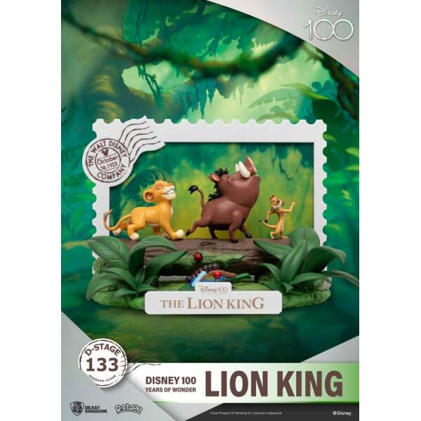 Disney 100 Years of Wonder Diorama PVC D-Stage Lion King 10 cm