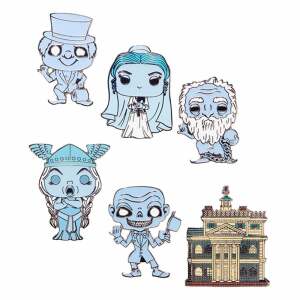 Disney Chapas esmaltadas Haunted Mansion Expositor (12)