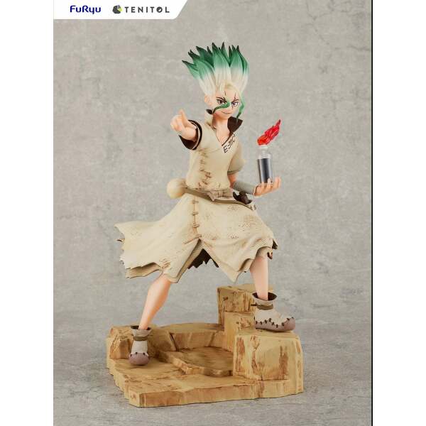 Dr. Stone Estatua PVC Senku Ishigami 28 cm