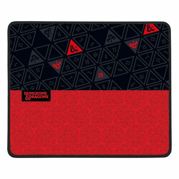 Dungeons & Dragons Alfombrilla Red & Black