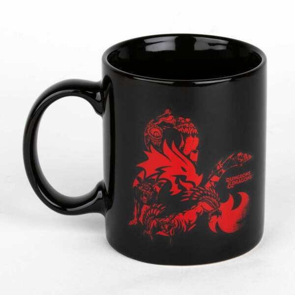 Dungeons & Dragons Taza Monsters Logo 320 ml