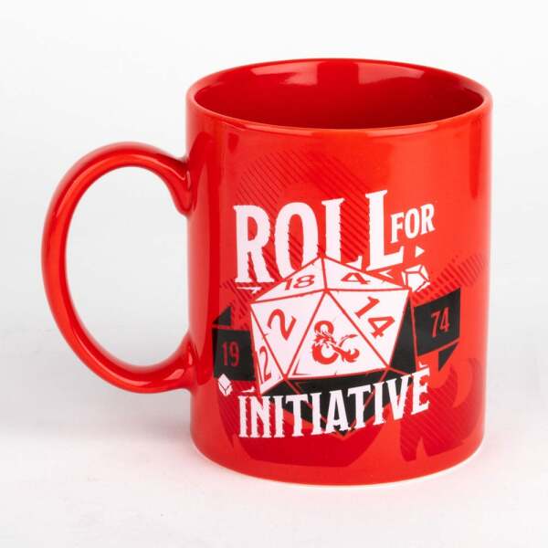 Dungeons & Dragons Taza Roll for Initiative 320 ml