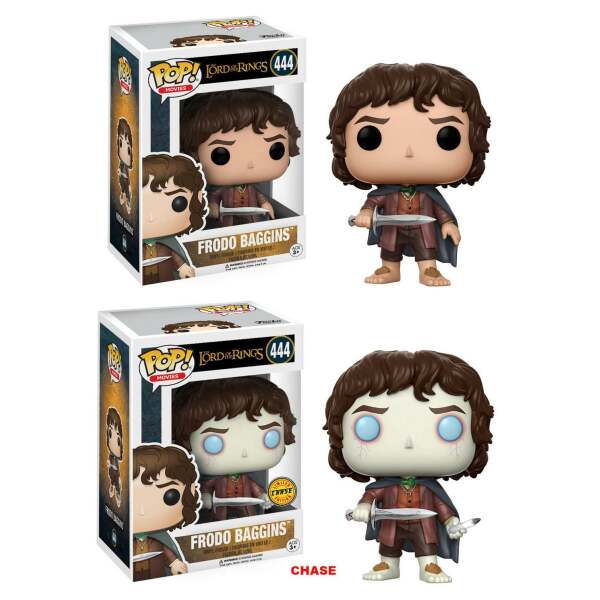 El Señor de los Anillos POP! Movies Vinyl Figuren Frodo Baggins 9 cm Surtido (6)