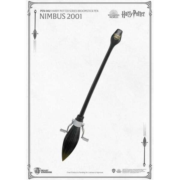 Harry Potter Bolígrafo escoba Nimbus 2001 29 cm