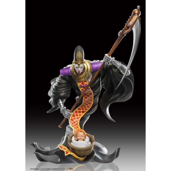 JoJo’s Bizarre Adventure Estatua PVC Death Thirteen & Mannish Boy 17 cm