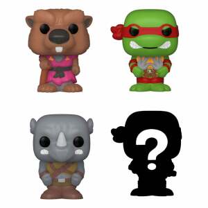 Les Tortues ninja Pack de 4 Figuras Bitty POP! Vinyl Splinter 2,5 cm