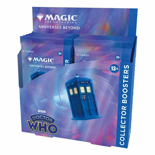 Magic the Gathering Universes Beyond: Doctor Who Caja de Sobres de coleccionista (12) inglés