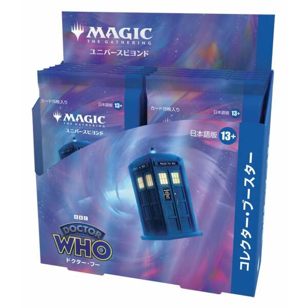 Magic the Gathering Universes Beyond: Doctor Who Caja de Sobres de coleccionista (12) japonés