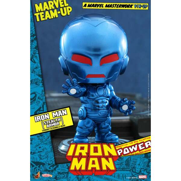 Marvel Comics Minifigura Cosbaby (S) Iron Man (Stealth Armor) 10 cm