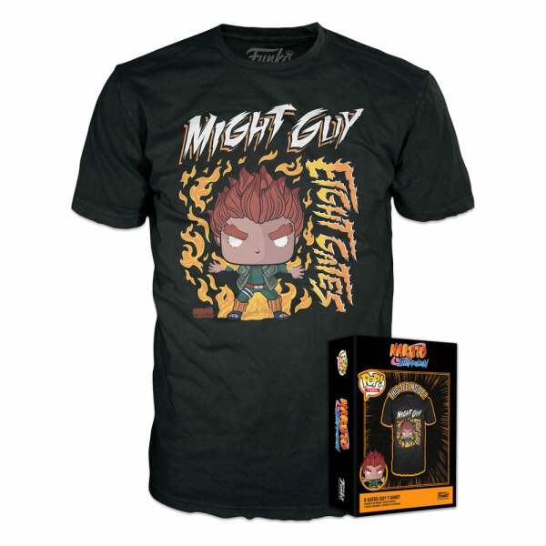 Naruto POP! Tees Camiseta 8 Gates Guy talla L