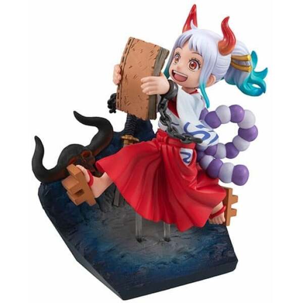 One Piece Serie G.E.M. Estatua PVC Yamato Run! Run! Run! 13 cm