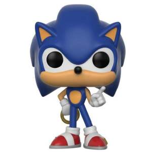 Sonic The Hedgehog POP! Games Vinyl Figura Sonic (Ring) 9 cm