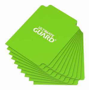 Ultimate Guard Card Dividers Tarjetas Separadoras para Cartas Tamaño Estándar Verde Claro (10) - Collector4U