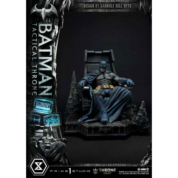 DC Comics Estatua 1/3 Throne Legacy Collection Batman Tactical Throne Economy Version 46 cm