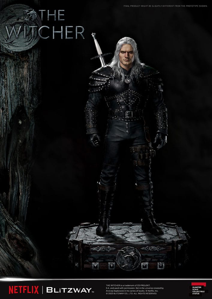 The Witcher Estatua Superb Scale 1/4 Geralt of Rivia 56 cm