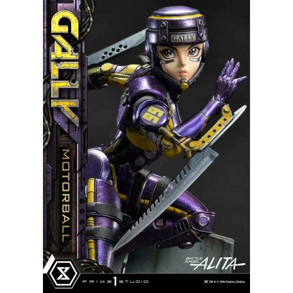 Alita: Battle Angel Estatua 1/4 Ultimate Premium Masterline Series Gally Motorball Regular Version 47 cm