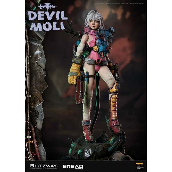 Hunters: Day After WWIII Figura 1/6 Devil Moli 44 cm