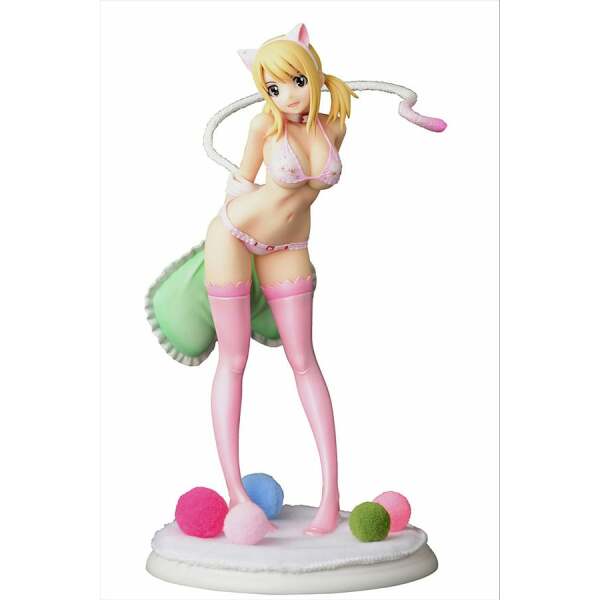 Fairy Tail Estatua 1/6 Lucy Heartfilia·Cherry blossom CAT Gravure_Style 25 cm