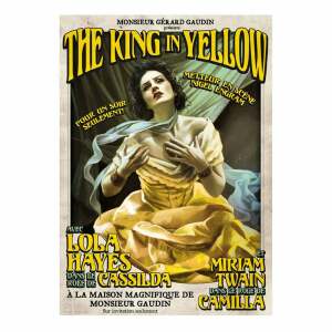 Arkham Horror LitografiaThe King In Yellow Limited Edition 42 x 30 cm