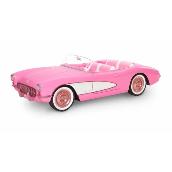 Barbie The Movie Vehículo Pink Corvette Convertible