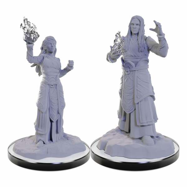 D&D Nolzur’s Marvelous Miniatures Miniatura sin pintar Elf Wizards