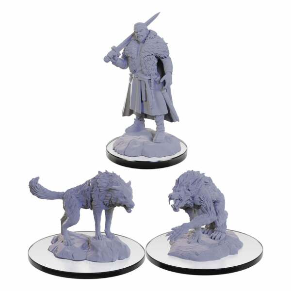 D&D Nolzur’s Marvelous Miniatures Miniatura sin pintarLoup Garou